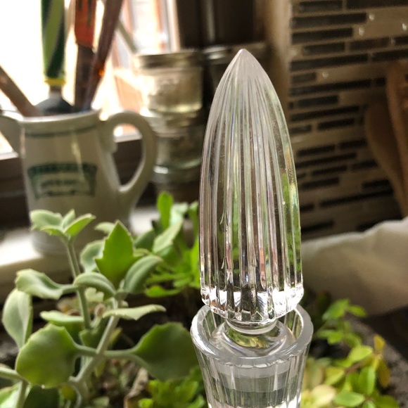 Atlantis Fantasy cut lead Crystal decanter